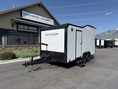 8x16 / 8.5x16 Toy Hauler Travel Trailer w/BIKE RACK! Enclosed Cargo Criterion 2025