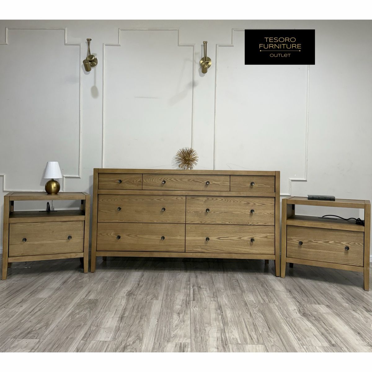 AVALON MODERN DRESSER SET WE OFFER DELIVERY