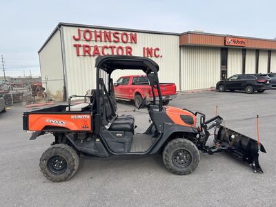 Kubota Sidekick RTV-XG850 with Snow Plow