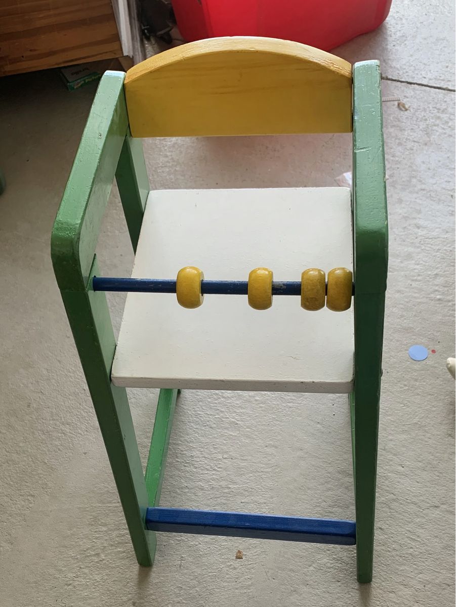 Vintage Doll high chair