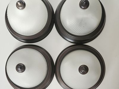 Oil Rubbed Bronze Ceiling Mount LIght FIxture