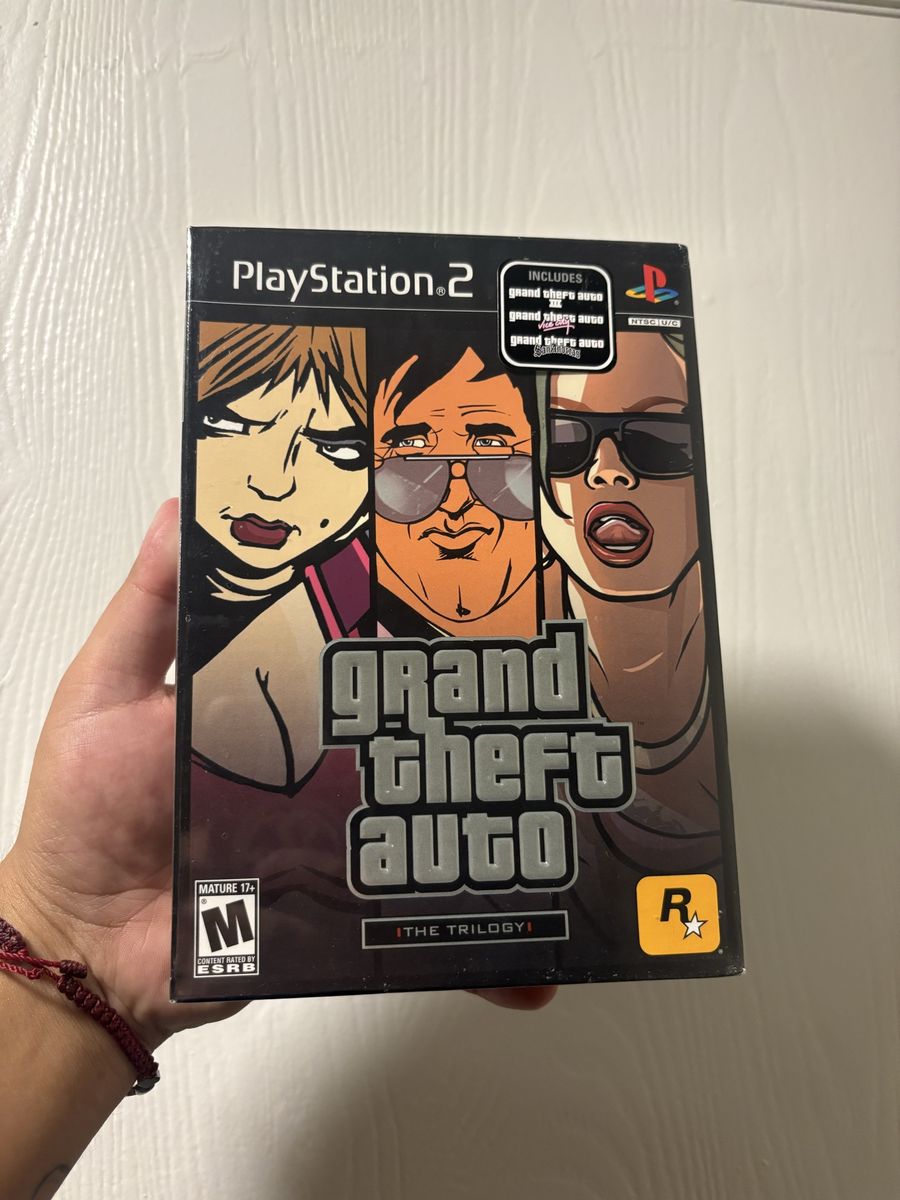 Grand Theft Auto The Trilogy PS2 PlayStation 2 Box Set Sealed
