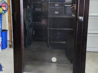 Wooden Entertainment Center Hutch