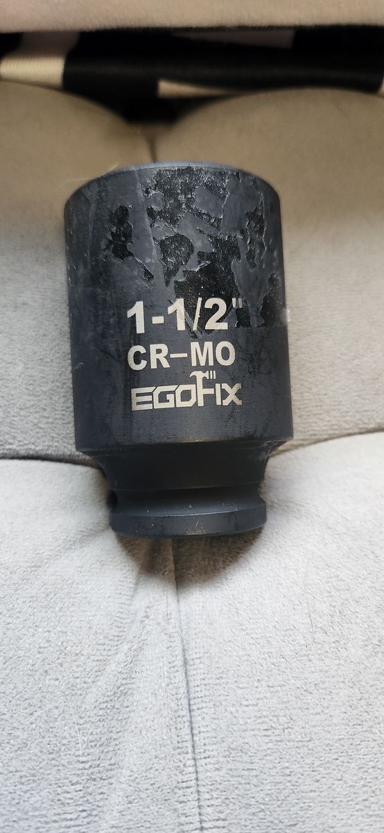 1-1/2" Deep Impact Socket 1/2" Drive 6 Point CR-MO