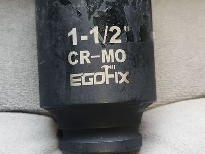 1-1/2" Deep Impact Socket 1/2" Drive 6 Point CR-MO