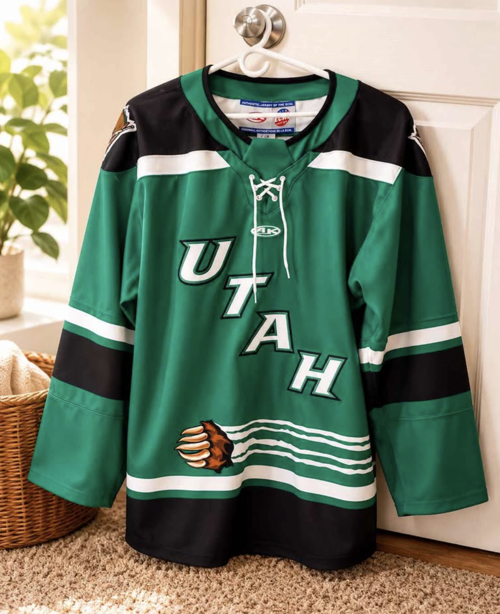 Utah Grizzlies Authentic Hockey Jersey Size 56 Rare Collectible