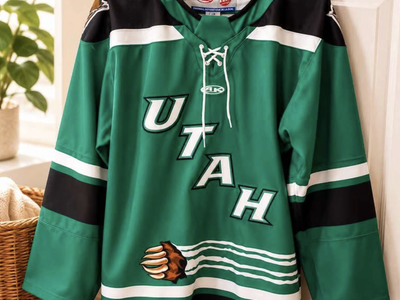 Utah Grizzlies Authentic Hockey Jersey Size 56 Rare Collectible