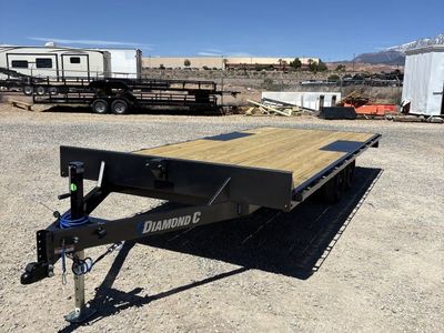 8.5x20 Diamond C GDD 206 Deckover Equipment Trailer - 10K GVWR -