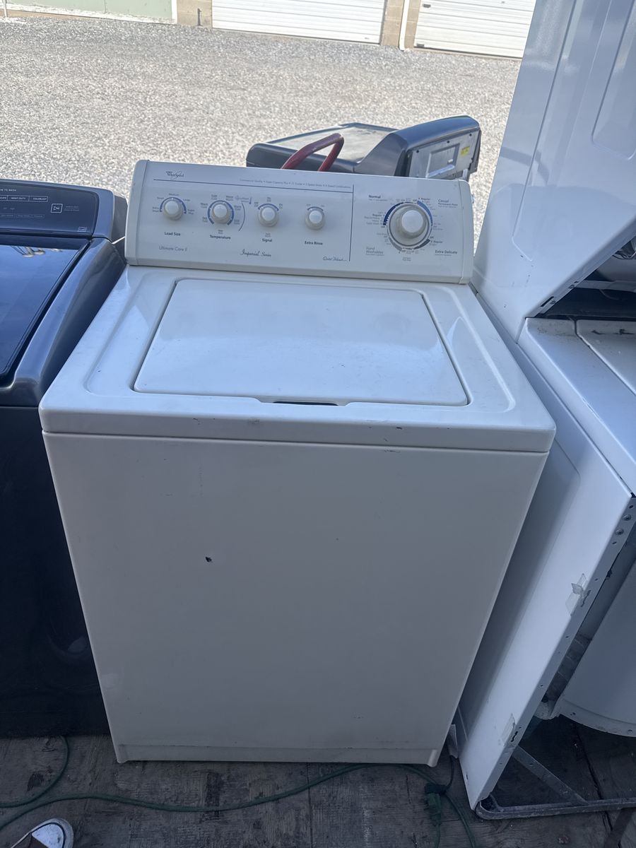 Whirlpool Imperial Series Top Load Washer - White, Heavy Duty, Ultimate Care II