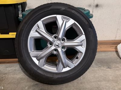 4 Hankook tires and Honda HRV Wheels