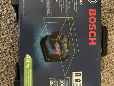 Bosch 3 Plane Laser Level 360 Green