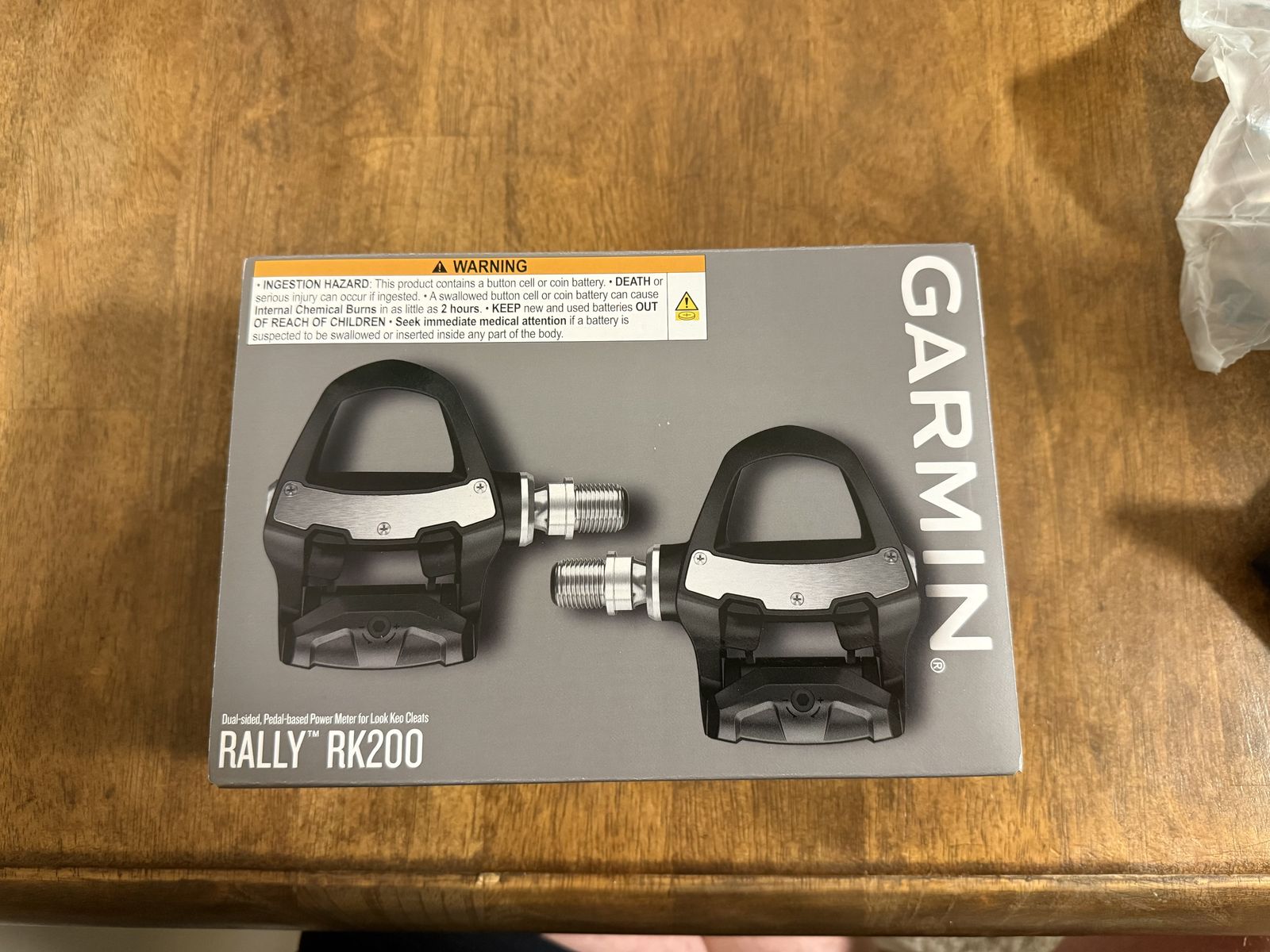 Garmin Rally RK200 Power Meter Dual Sided Pedals
