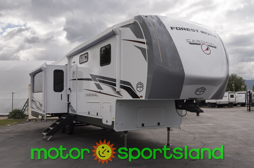 2025 Forest River Cardinal 33 CHEF Rear Kitchen Rear Living Room Kitchen Island