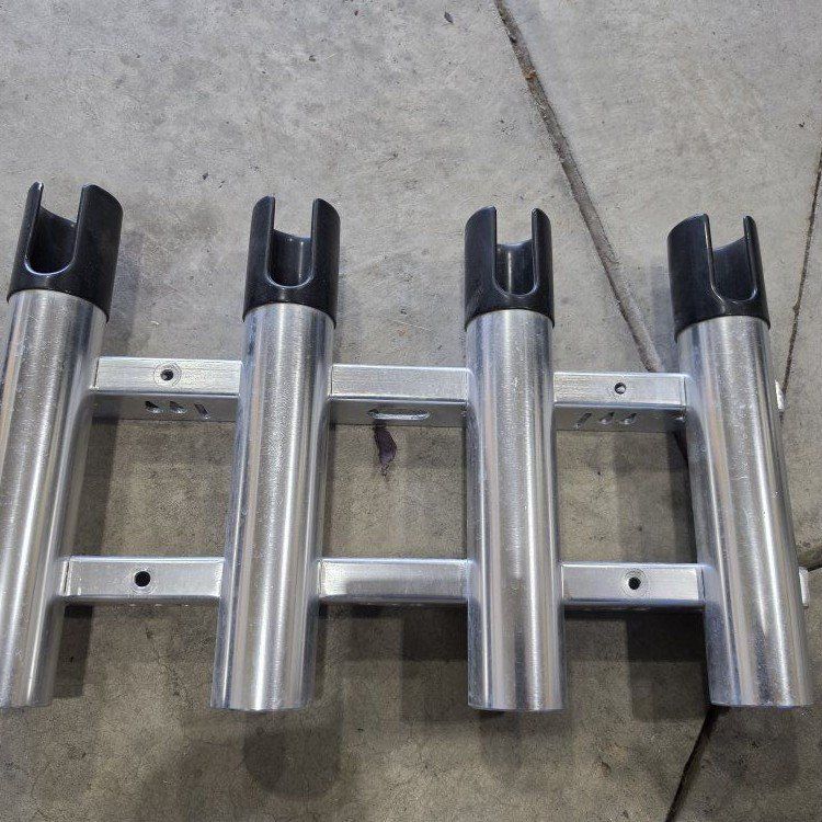 Aluminum 4-Rod Fishing Holder Rack for Boat
