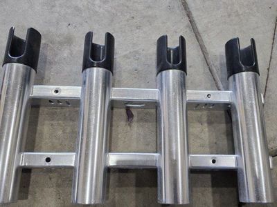 Aluminum 4-Rod Fishing Holder Rack for Boat