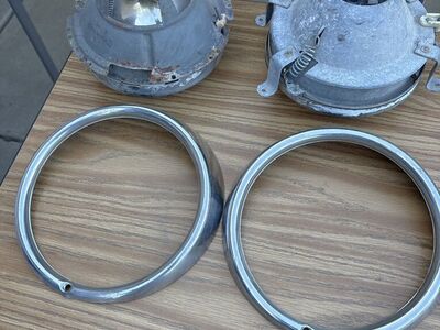 VW Bug Headlight Bezels