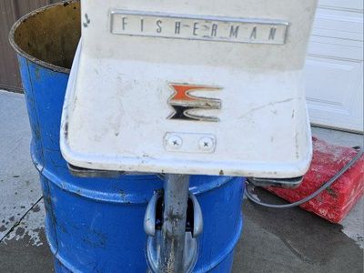 Evinrude Fisherman Outboard 5.5 HP - Long Shaft