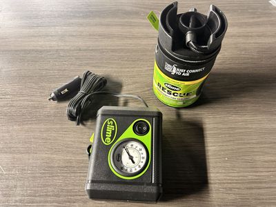 Slime Rescue Emergency Flat Tire Repair Kit