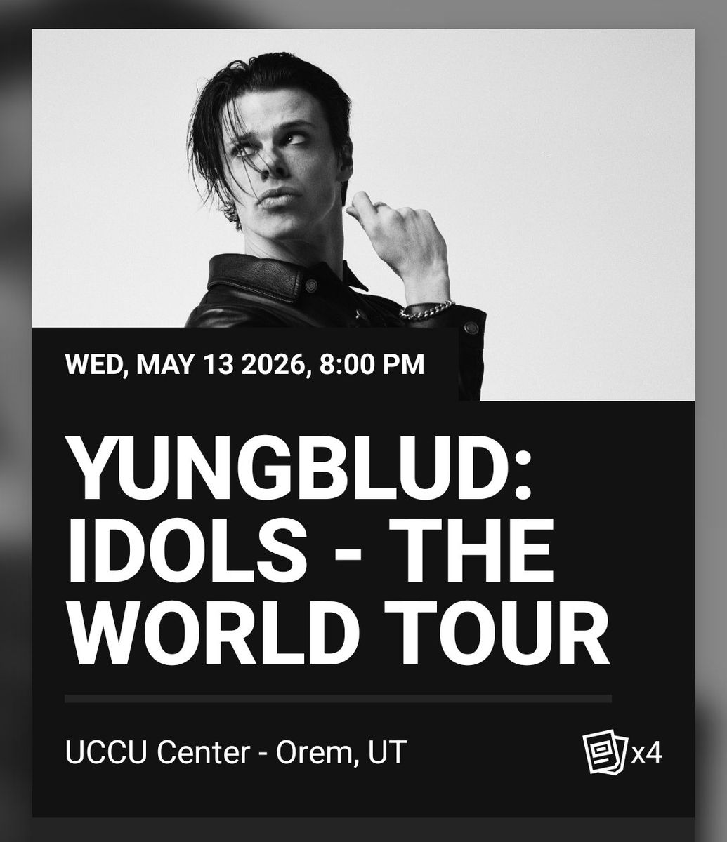 2 Yungblud Concert Tickets