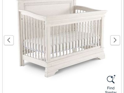 New Olivia White 4-in-1 Convertible Crib