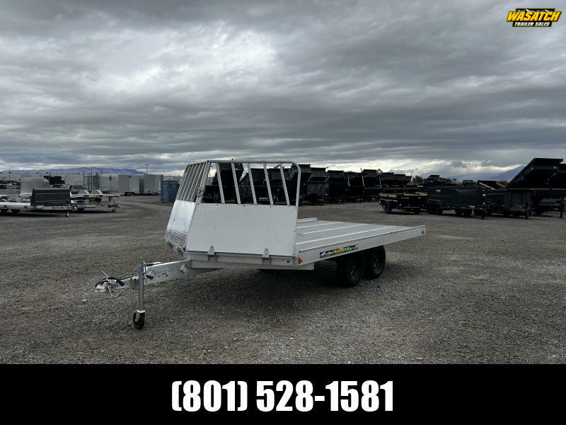 Aluma 8.5x14 8614D Snowmobile Trailer