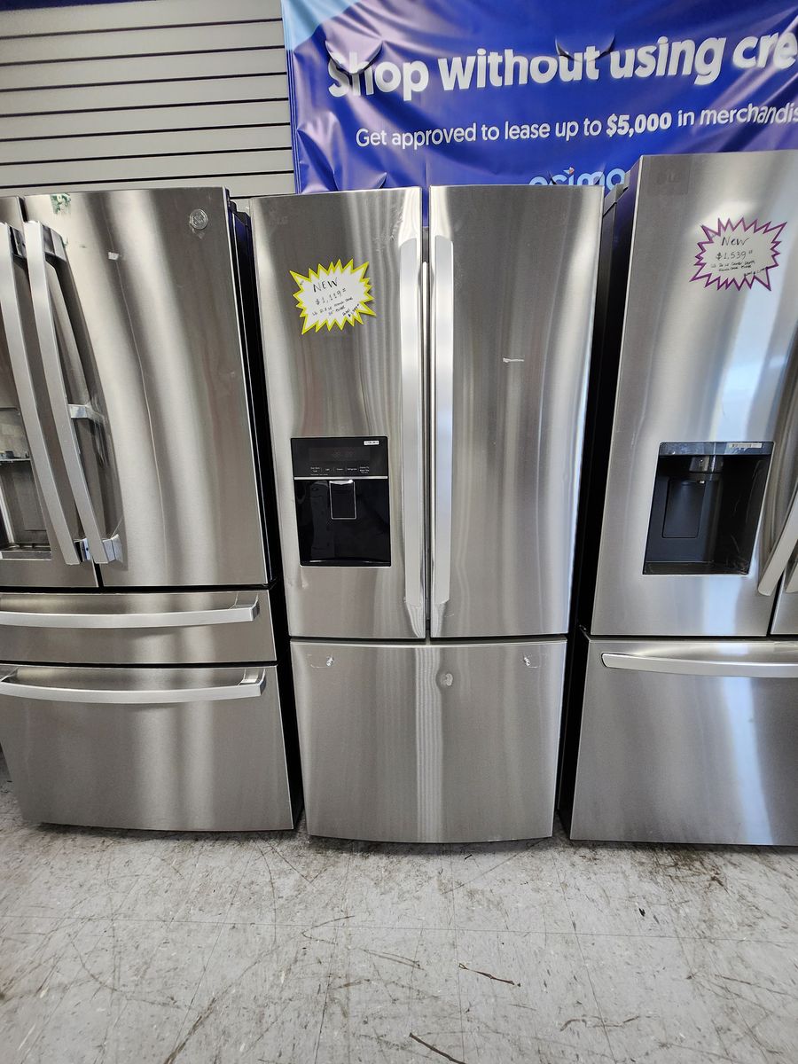 Brand New! LG Stainless Steel French Door Refrigerator