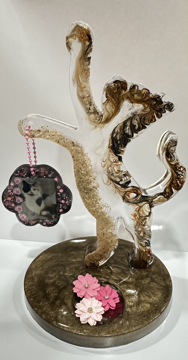 Pet memorial keepsake pieces