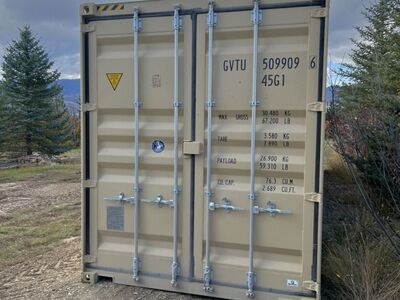 New 40' Conex 1-trip Shipping Container To Lava
