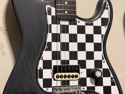 Custom Starcaster Blink 182 tribute