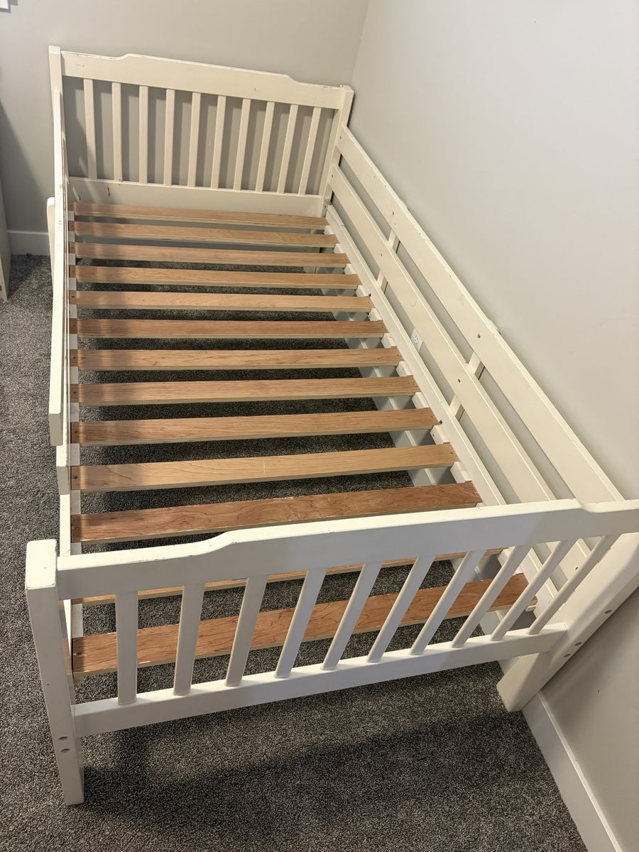 Cream Twin Bedframe