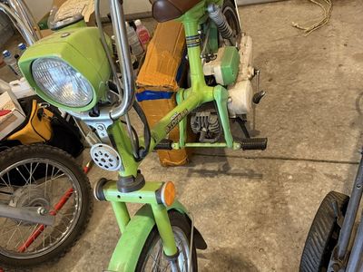 Honda moped