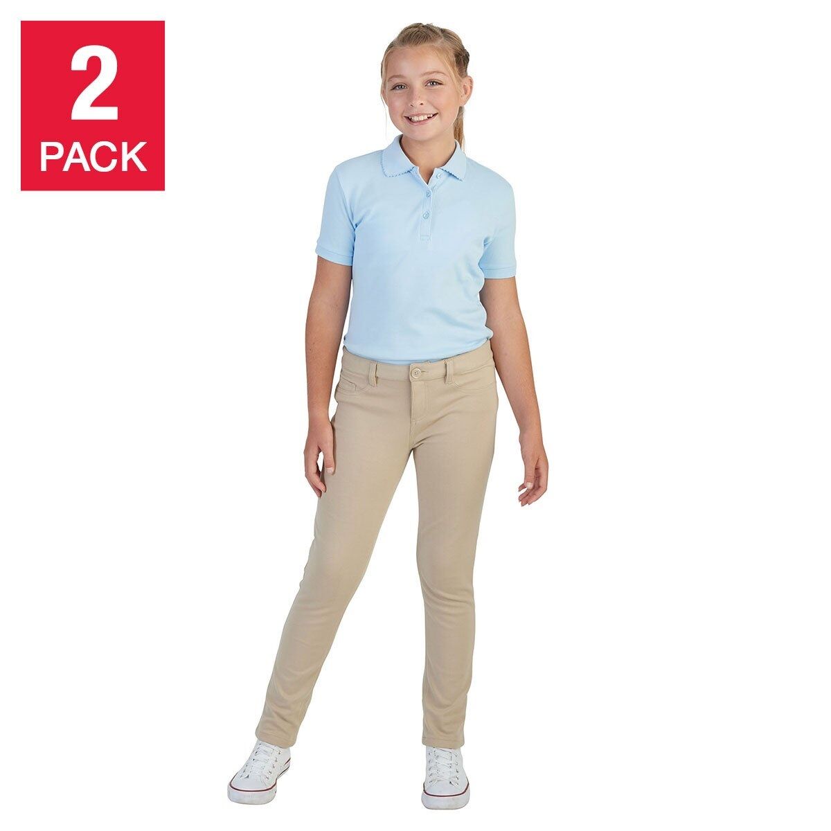 French Toast Girls 2-pack Pants #88175