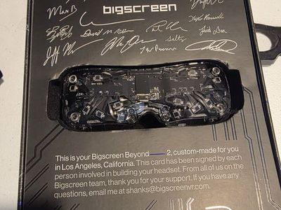 Bigscreen Beyond 2E Clear w/ Project Babble Face Tracker + Mount (BSB2E)