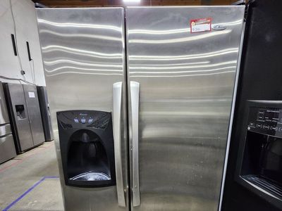 Amana Stainless Steel Side-by-Side Refrigerator