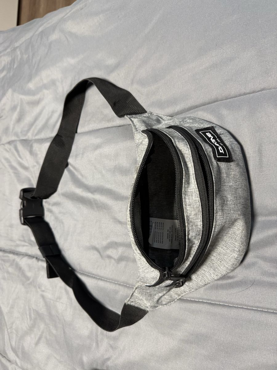 Dakine Heather Gray Adjustable Fanny Pack Waist Bag