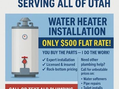 Plumbing, Water Heater