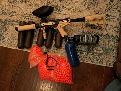 Paint ball gun