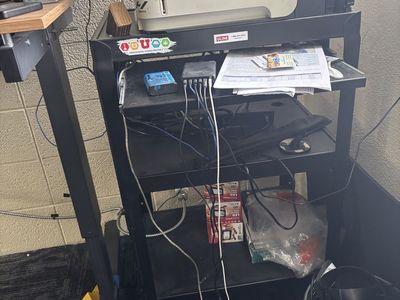 electric Lab Cart Uline