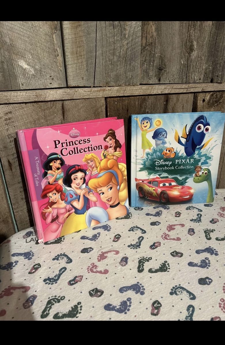 Disney Pixar And Princess Story Book Collection