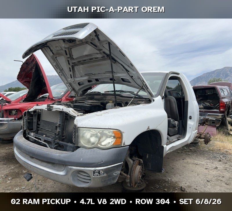 2002 Dodge Ram Pickup Parts - UTPAP Orem