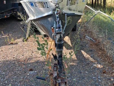 Aluminum Boat Fishing Boat with Boat Trailer and Accessories