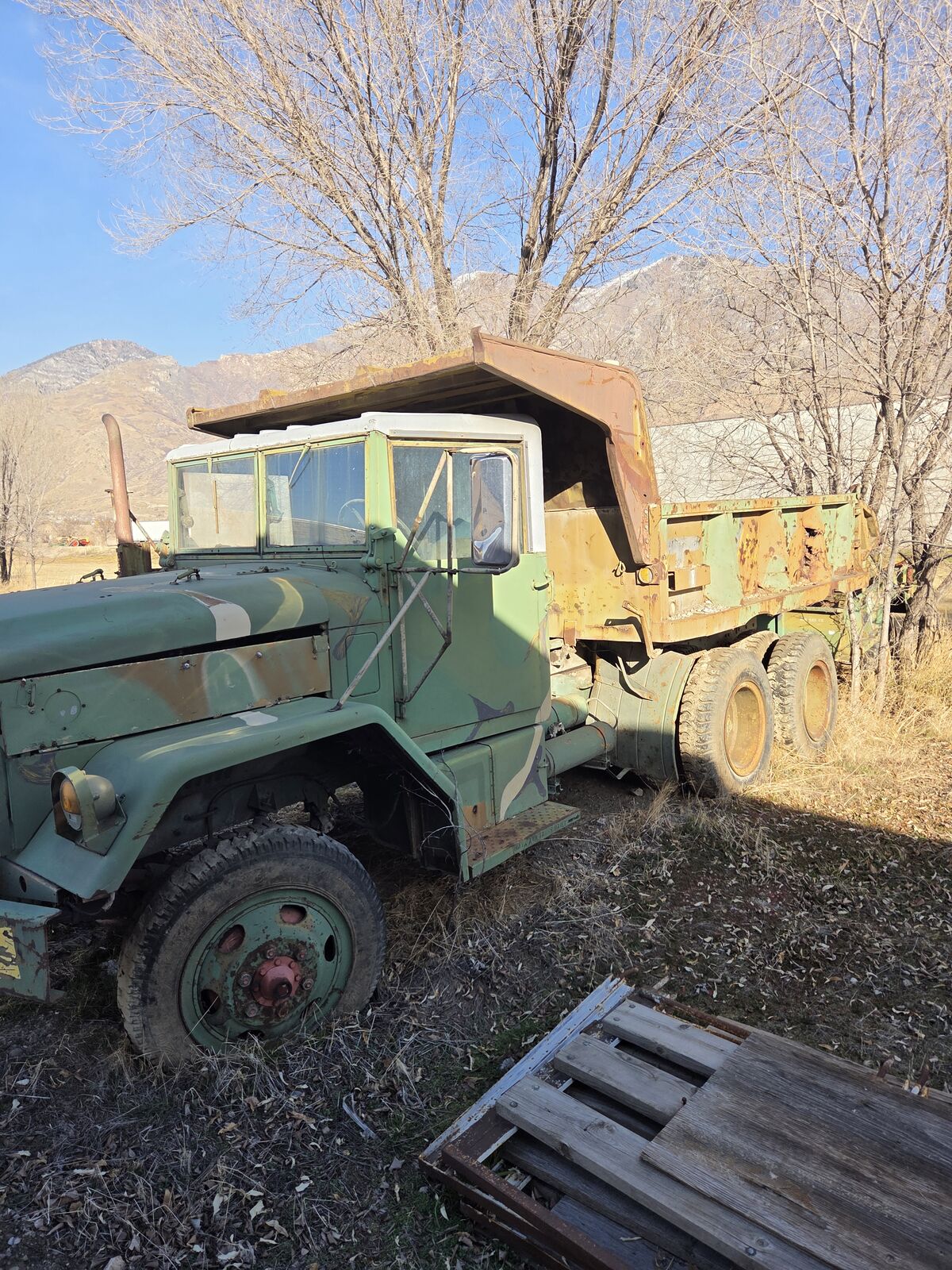 5 ton military dump truck