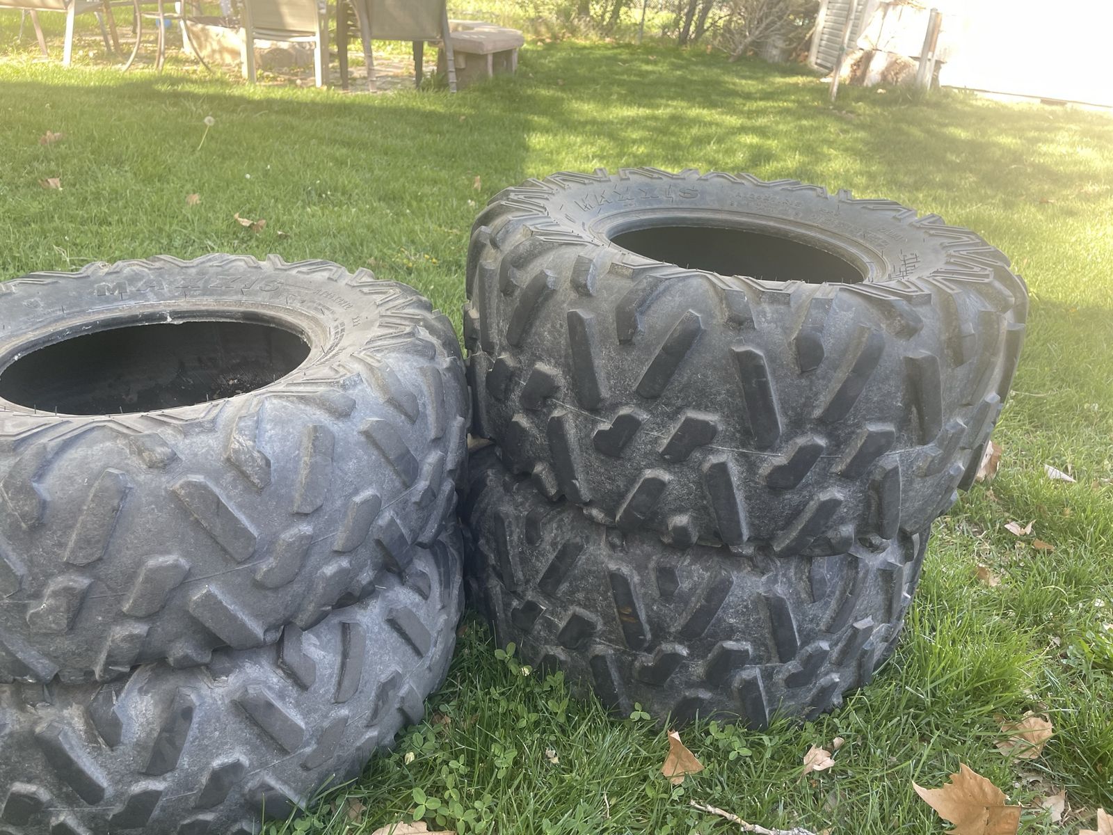 Set Of Maxxis Atv Tires
