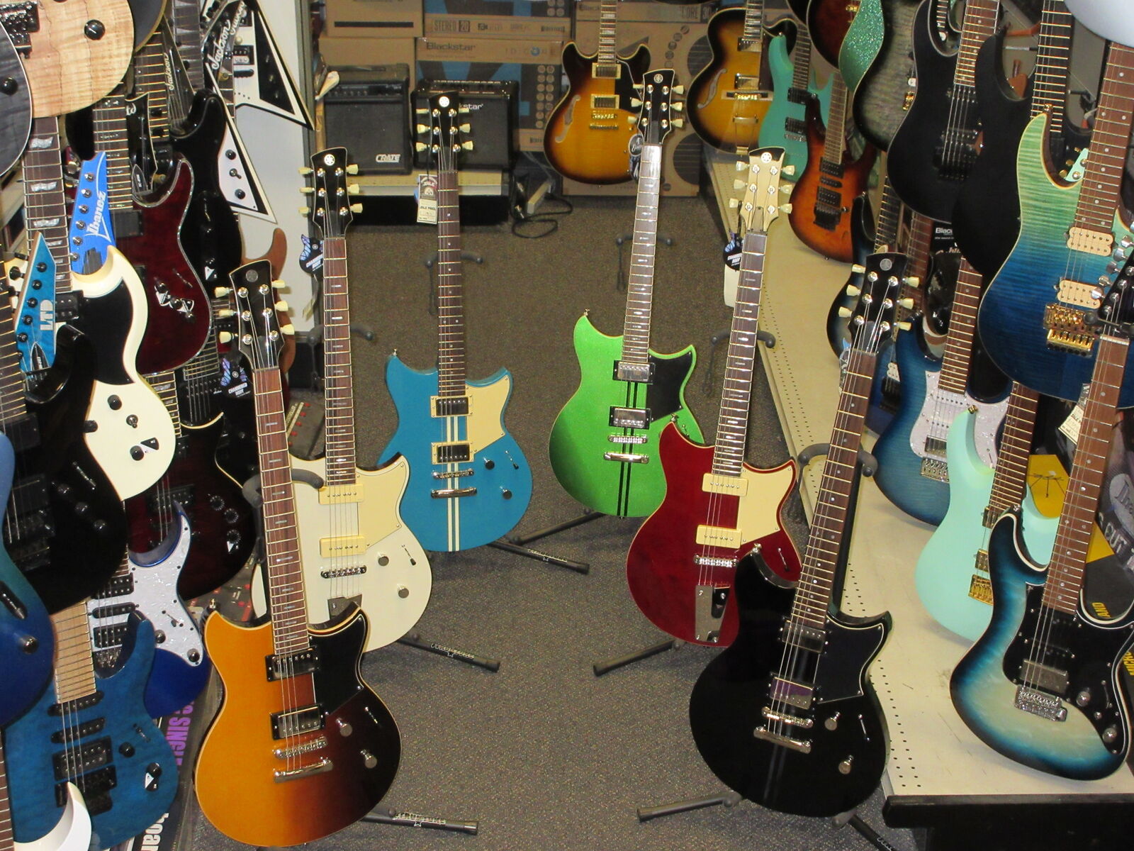 new Yamaha Revstar electric guitar