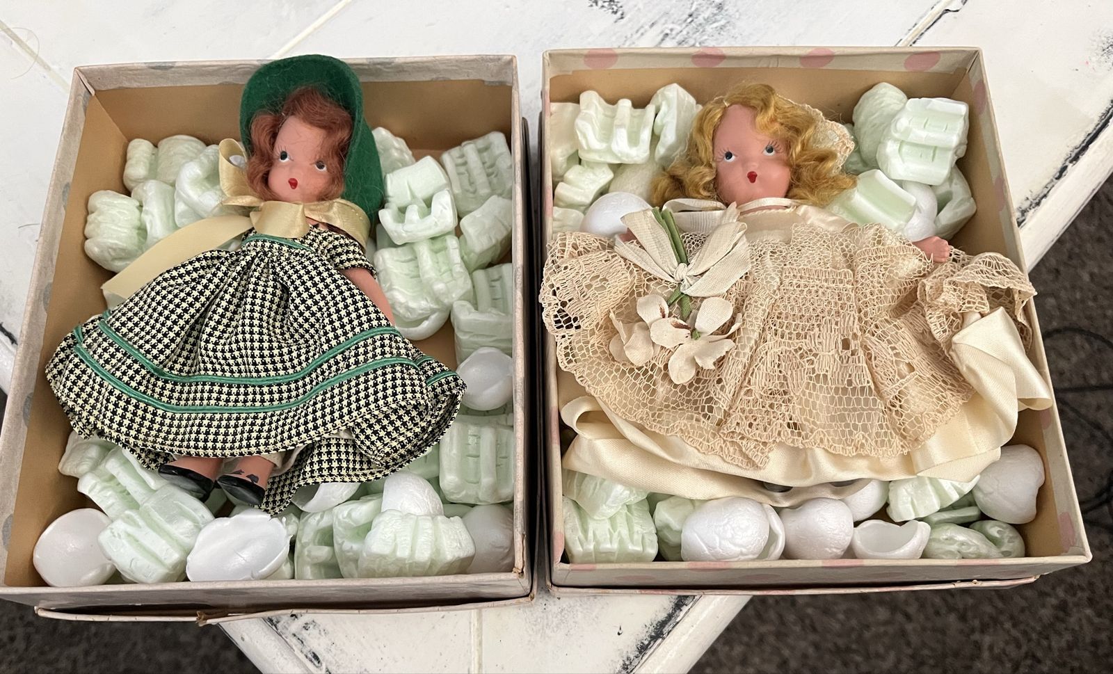 Vintage 1940 Nancy Ann Storybook dolls