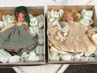 Vintage 1940 Nancy Ann Storybook dolls