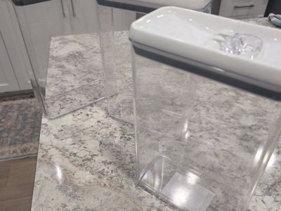 OXO Good Grips POP Food Storage Containers - Set of 3 Clear Plastic, Airtight