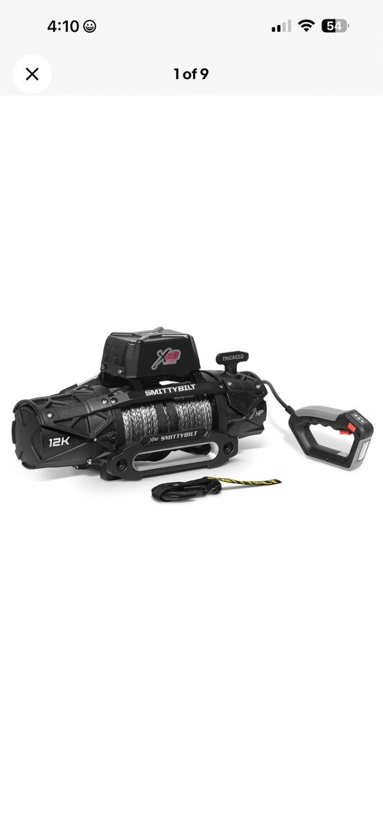 Smittybilt XRC Gen 3 12K Synthetic Winch 7 Hp New