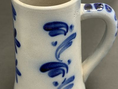 ️ Vintage West German Stoneware Beer Stein – 0.5L