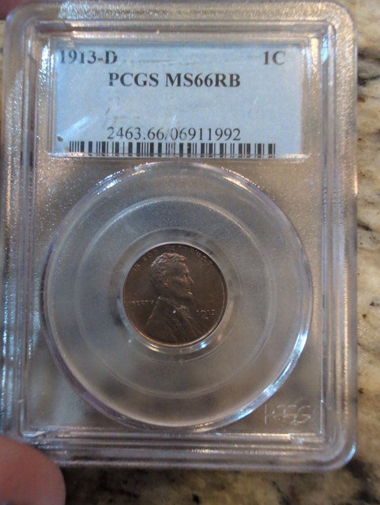 1913 -D Penny
